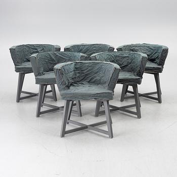 Paola Navone, six 'Ghost' chairs, Gervasoni, Italy.