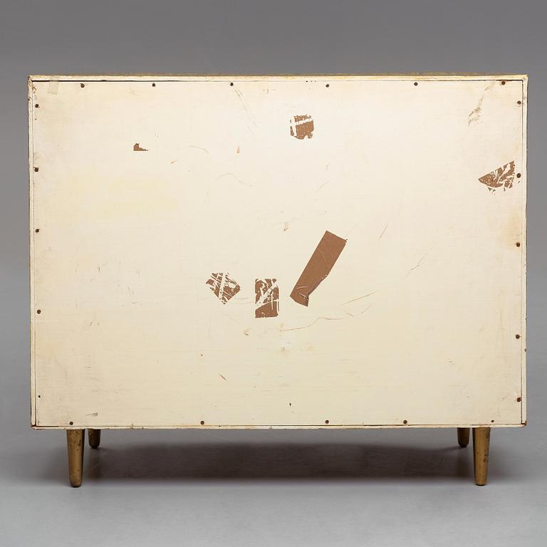 Piero Fornasetti, a "Leopardo" chest of drawers, Ateliers Fornasetti, Milan 1950-60's.