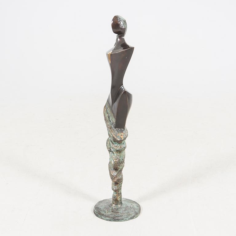 Stan Wys, skulptur signerad daterad och numrerad 2/4 AP 2005 patinerad brons.