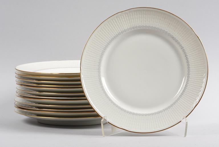 MATSERVIS, 54 delar. Porslin. Rörstrand.