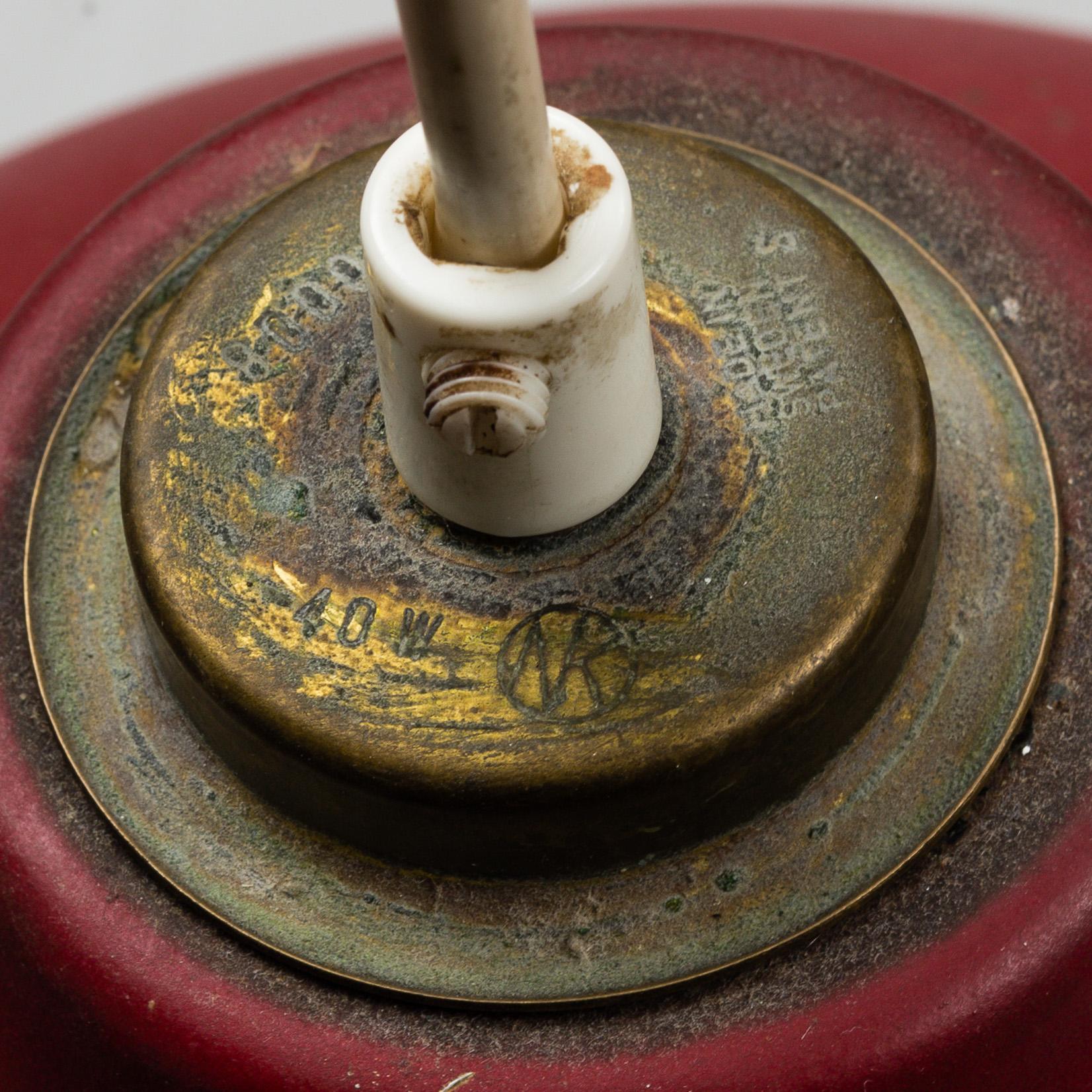 A 1940's-/50's ceiling lamp.