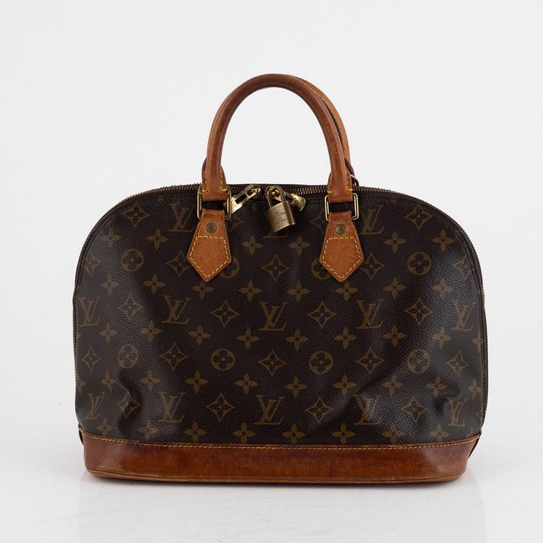 Louis Vuitton, bag, "Alma", 1997 and wallet.