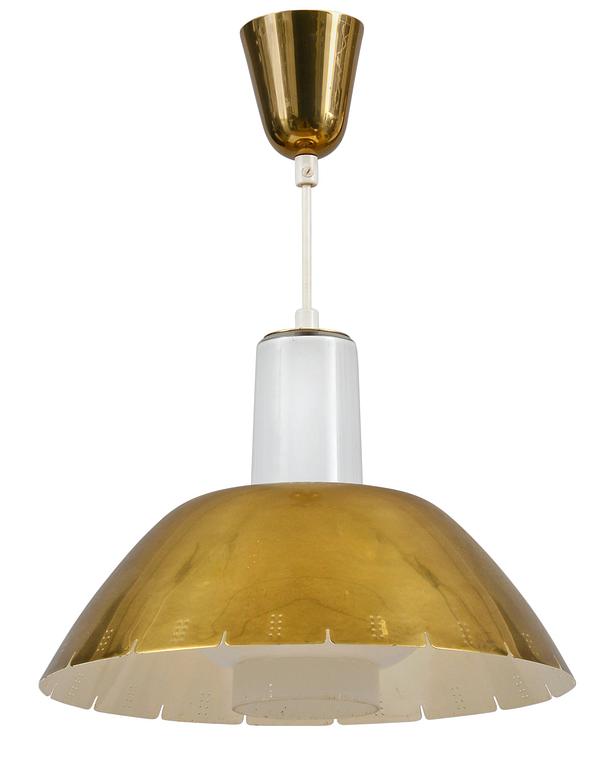 TAKLAMPA. Formgiven av Paavo Tynell, tillverkare Idman, 1950-tal.