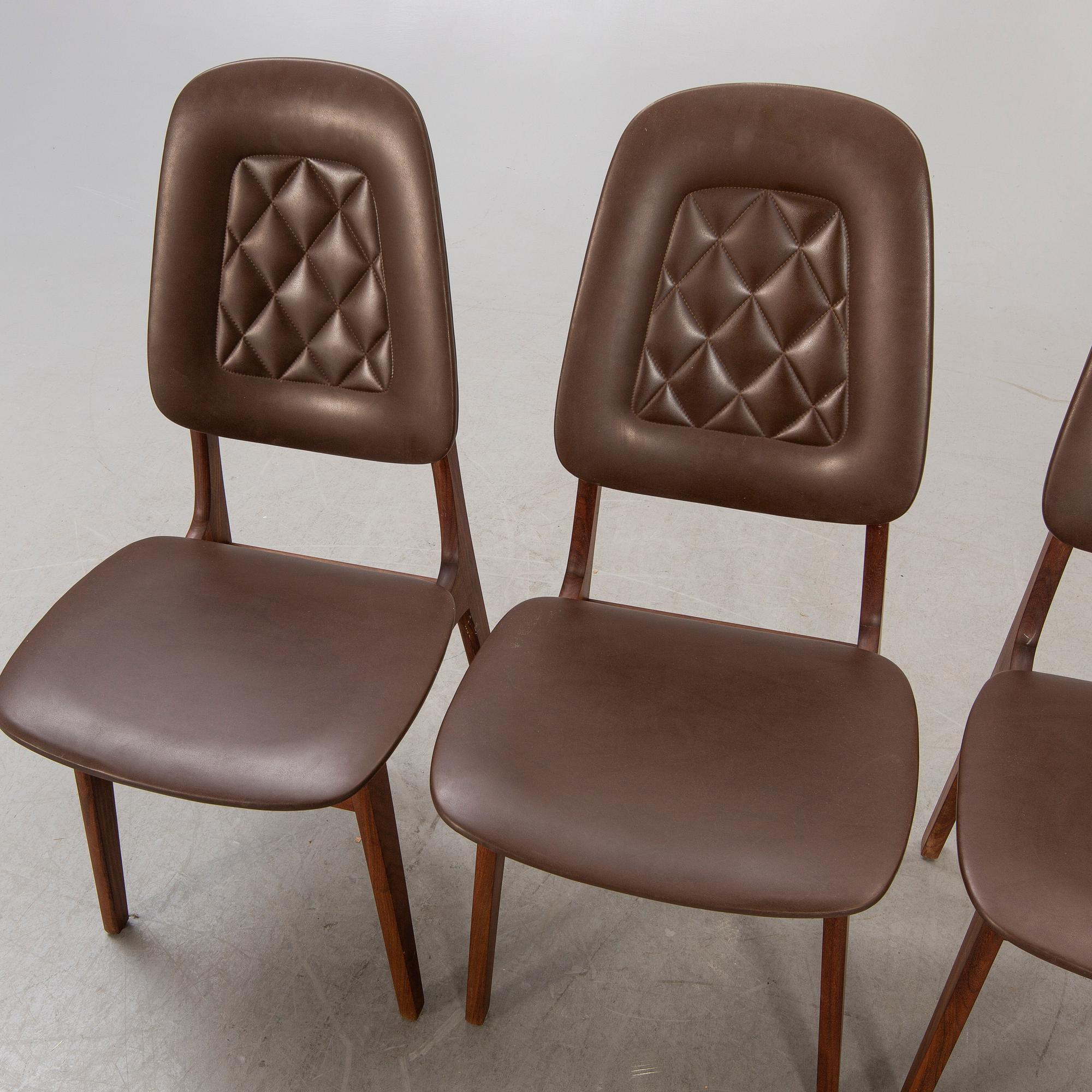 Chairs, 4 pcs, Norway, 1960s.