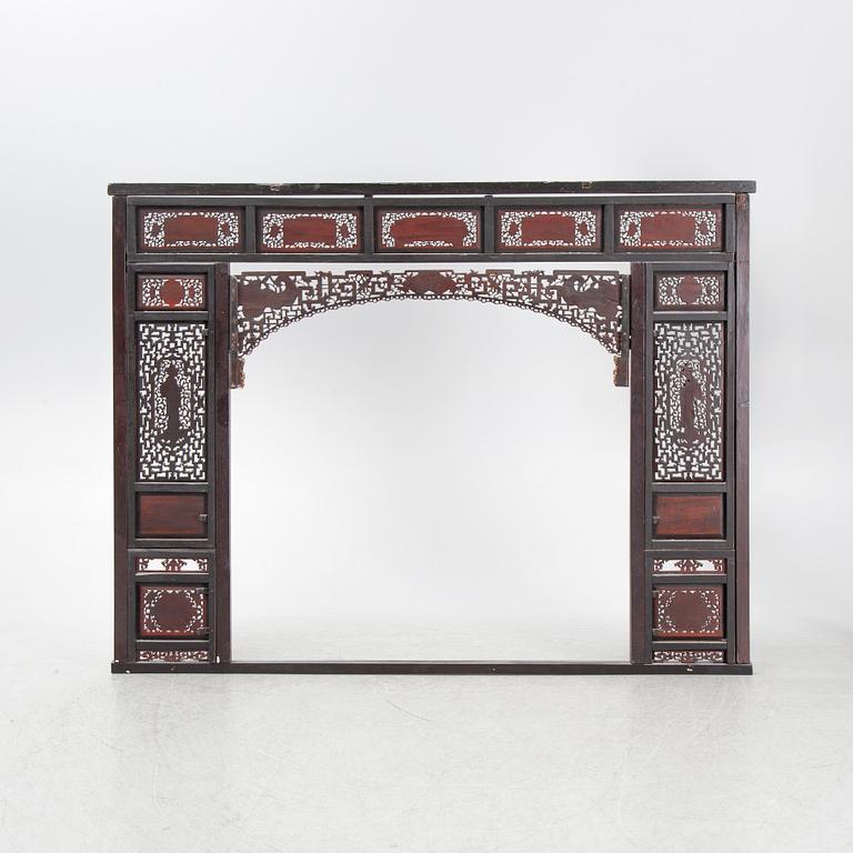 Headboard, China, 19th/20th century.