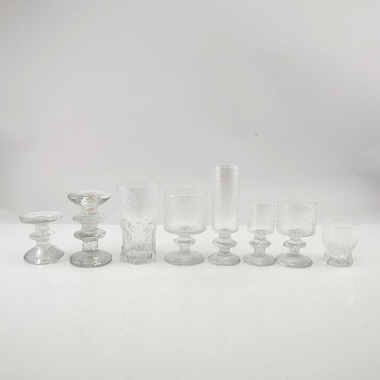 Timo Sarpaneva, servis  53 dlr "Senator", "Aslak" samt "Festivo" Iittala Finland sent 1900-tal.