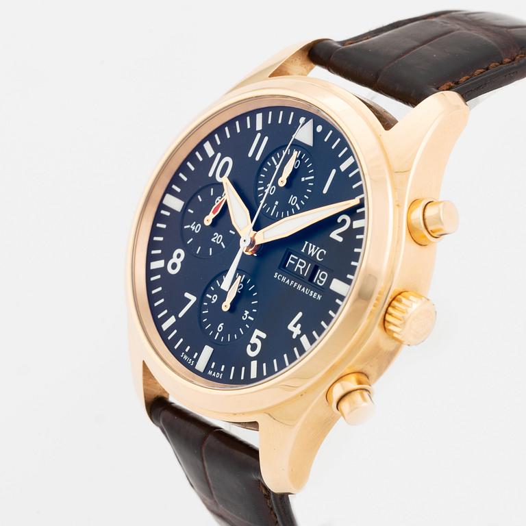 IWC, Schaffhausen, Pilots Classic, chronograph, ca 2008.