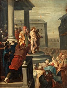 307. Willem van Herp Attributed to, Ecce Homo.