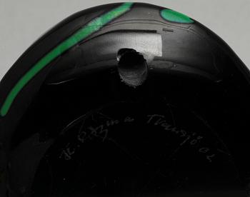 MASK, glas, Jan Erik Ritzman, Transjö, sign o dat -02.