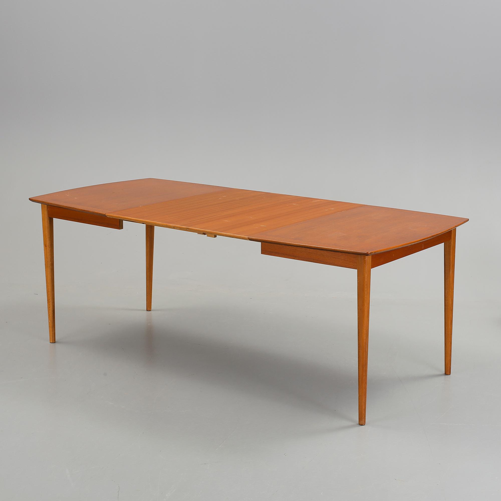 MATBORD samt 4 STOLAR "Della", Ikea. 1950-tal.
