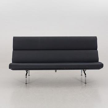 CHARLES & RAY EAMES a 1999 Vitra "Compact sofa".