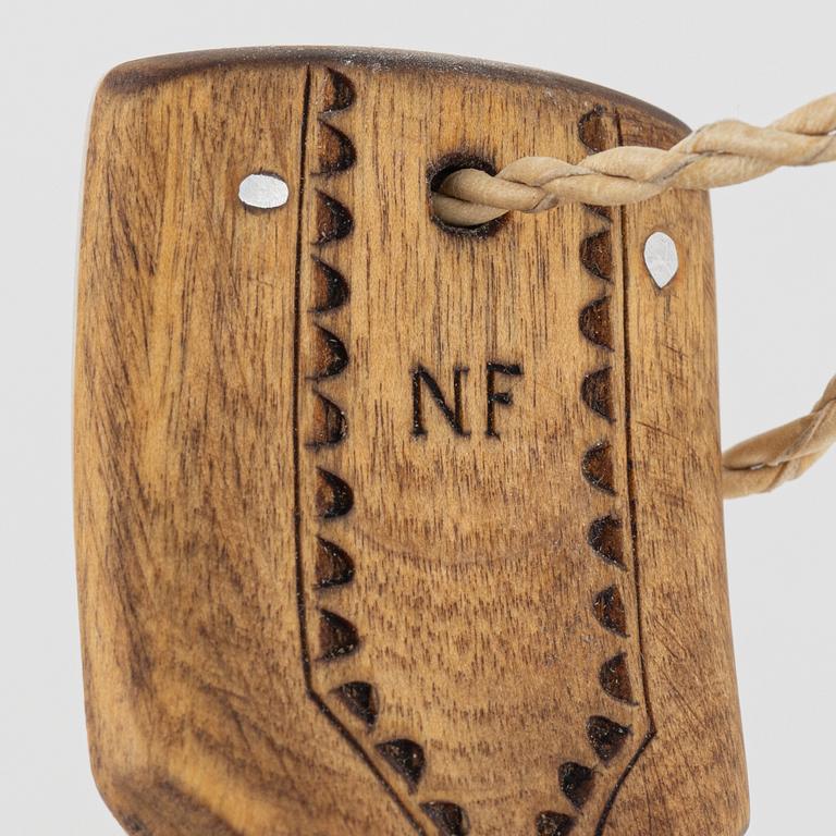 Nikolaus Fankki, a birch and reindeer horn cup.