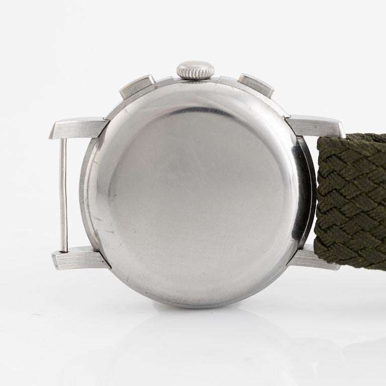 Longines, Suiza, "13ZN", chronograph, wristwatch, 37.5 mm.