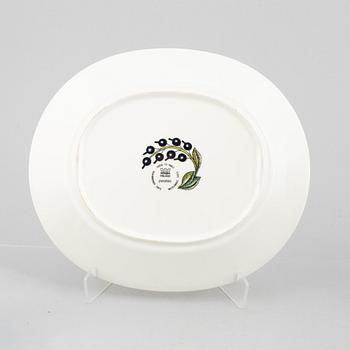 Birger Kaipiainen, a set of 11 service pieces, ”Paratiisi”, Arabia, late 20th century.