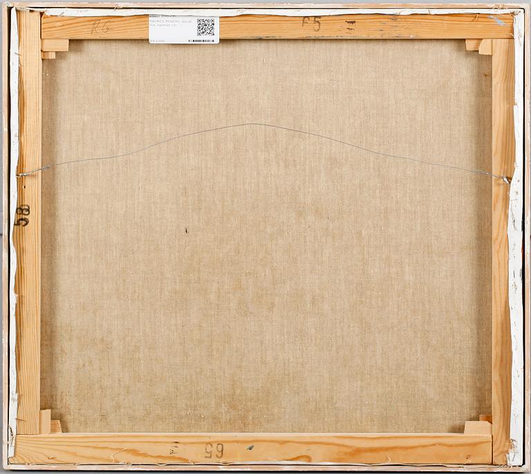 MAURICE MOBERG, olja på duk, signerad.