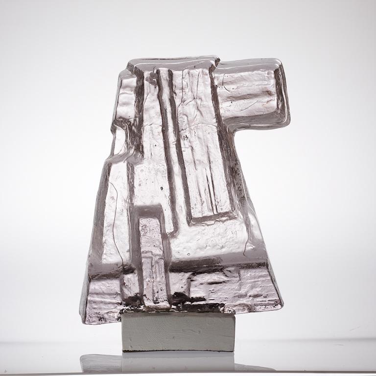 EDVIN ÖHRSTRÖM, skulptur, Lindshammars glasbruk, 1963.