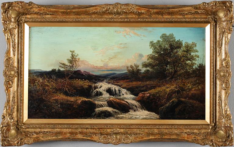 WILLIAM MELLOR, olja på duk, signerad.