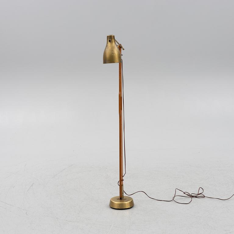 Hans Bergström, golvlampa, modell "544", ateljé Lyktan, Åhus, 1940-50-tal.