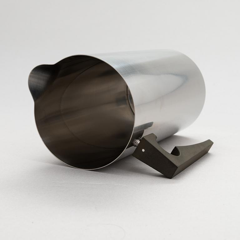 Stelton, 3 osaa, Arne Jacobsen, "Cylinda-Line" ja Erik Magnussen, jääpalakulho, Tanska, 1960-70-luku.