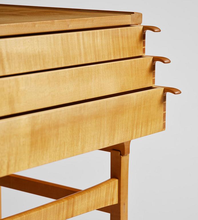 James Krenov, a cabinet on stand, Sweden, 1960-70s.