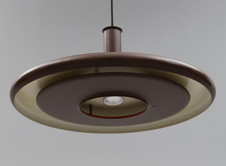 TAKLAMPA, "Optima", Fog & Mørup, Danmark, 1900-talets andra hälft. Höjd 26 cm.