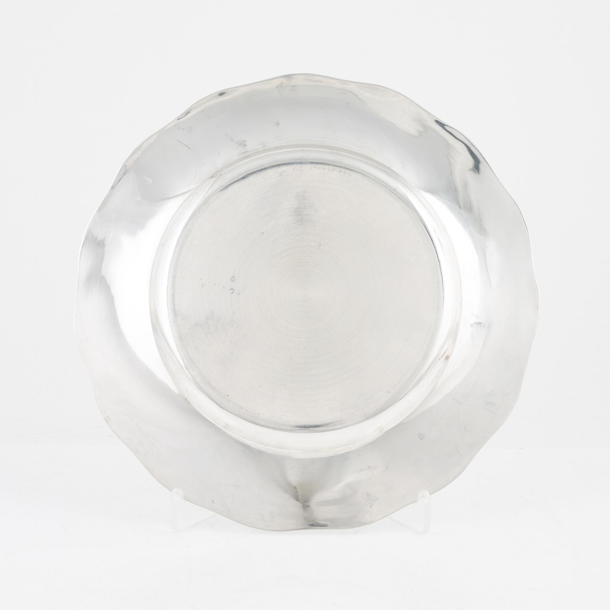 Fat, silver, MGAB, Uppsala 1939, med Hamiltons vapen.