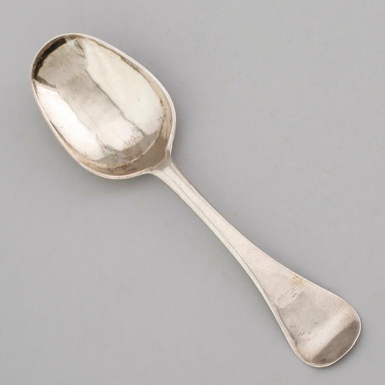 SKED, silver, Johan Martin Winterstein, Göteborg 1699. Vikt ca 65 gram.
