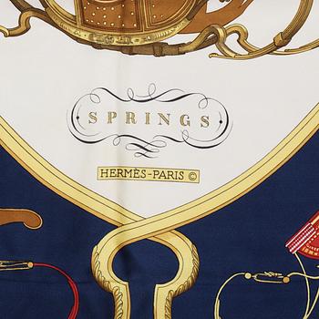 Hermès, scarf, "Springs".