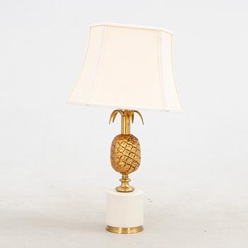 Table lamp, later part of the 20th century.