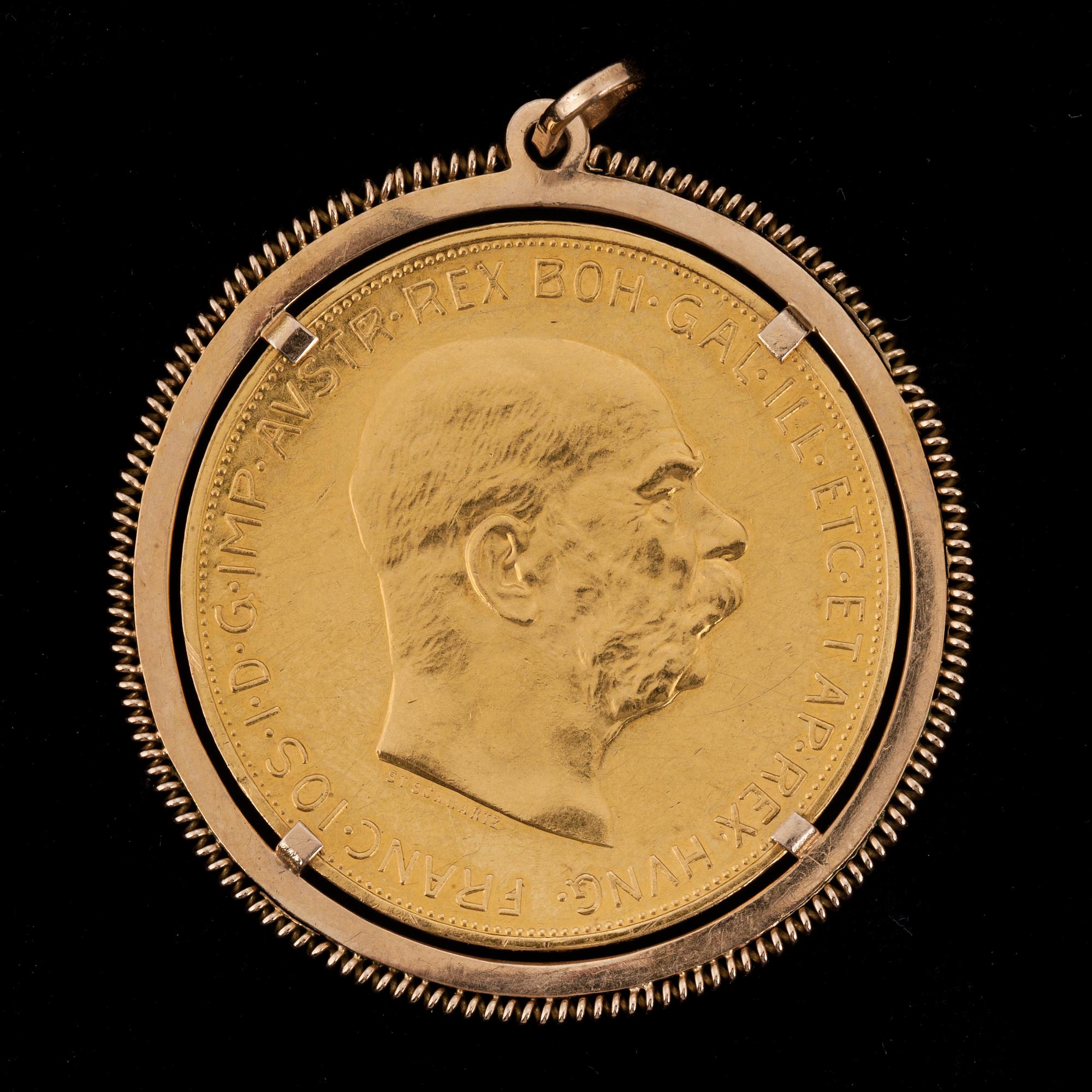MYNT, 100 Corona, Kejsardömet Österrike-Ungern 1915.