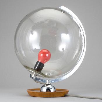 BORDSLAMPA, 1900-talets andra hälft.