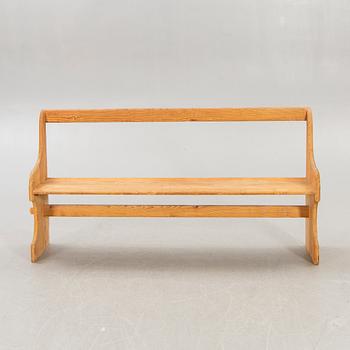 Bänk 1900-talets mitt.