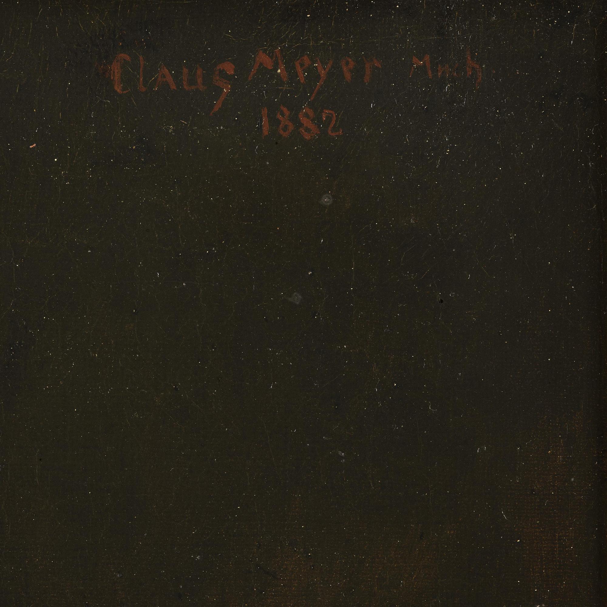 Claus Meyer, Handarbetande kvinna och man med kritpipa.