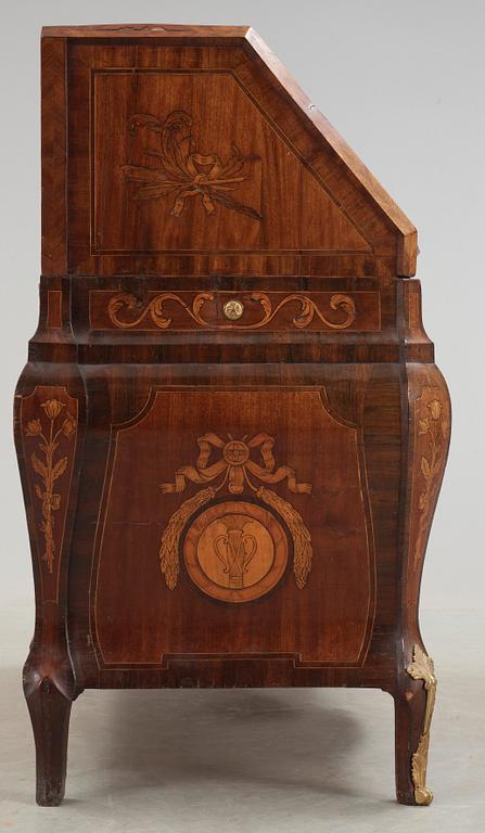 A Gustvian late 18th century commode by N. Korp (not signed), master 1763.