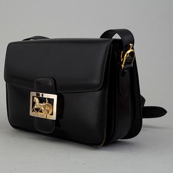 A Céline leather handbag.