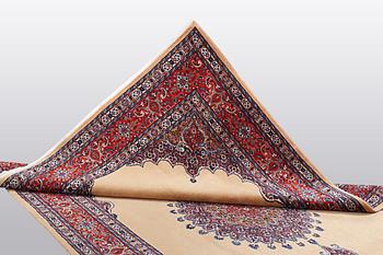 A carpet, Moud, ca 327 x 215 cm.