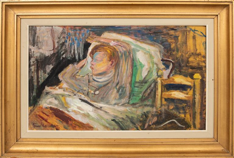 Eric Hallström, "Sovande gosse".
