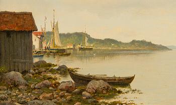 Oscar Kleineh Evening in the Harbour.