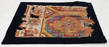 An 18th century Cappadocia 'Memling Gül" fragment, c. 55 x 58 cm.