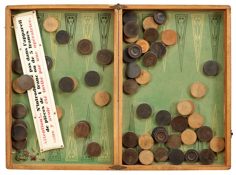 Daniel Spoerri, "Le Jeu et le Hasard".