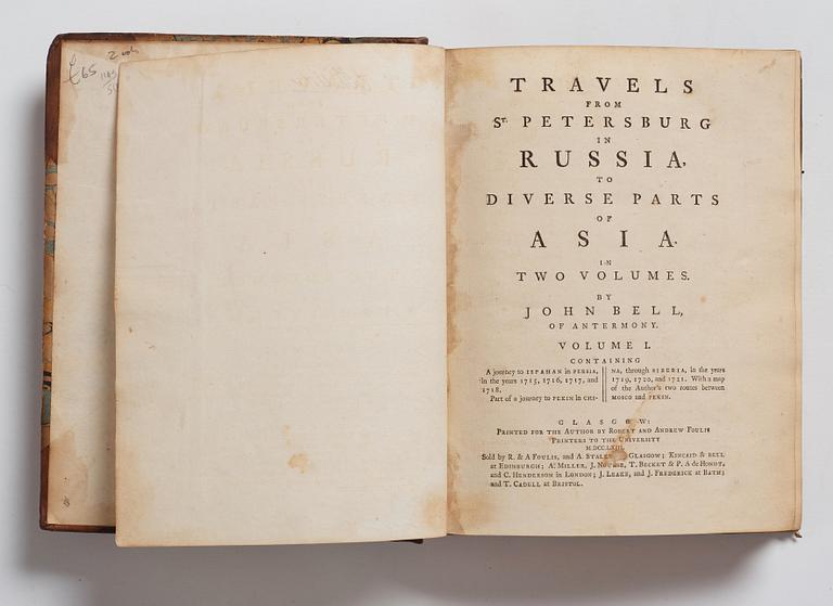 En samlares bibliotek, del 4. En grupp böcker om Kina, 10 volymer.