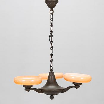 Paavo Tynell, a 1930's '1206/3' pendant light for Taito.