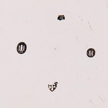 Three Danish silver bowls, two with mark of Grann & Laglye and one marked Christian F. Heise, 1922-37.