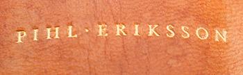 BOK: Svenska Fruktsorter, Axel Pihl & Jakob Eriksson, PA Norstedt & Söners förlag 1924.
