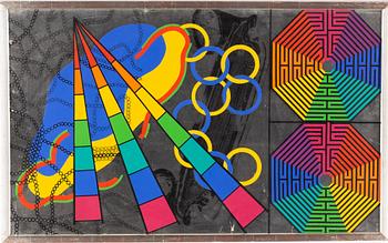 Peter Phillips, silkscreen, 1965, signed 130/200.