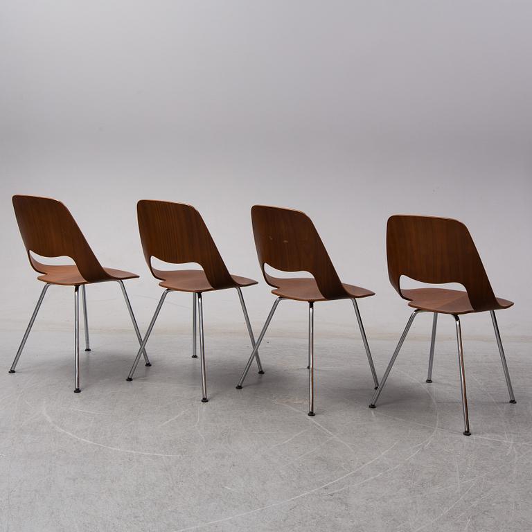 ALFREDO HÄBERLI, four 'Jill' chairs, Vitra, 2012.