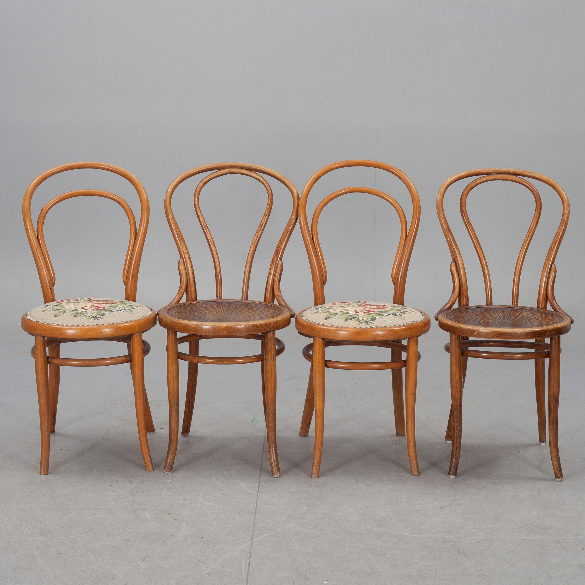 STOLAR, 2+2 st, bl a Jacob och Josef Kohn, Wien, 1900-talets första hälft.