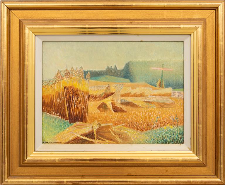 Erik Olson, "Autumn Landscape" - Gammel Holte Denmark.