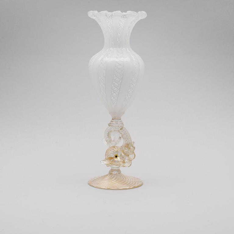 VAS, glas, Venini, Murano, Italien.