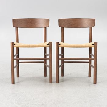 Børge Mogensen, stolar, ett par, "J39", Frediricia Furniture.